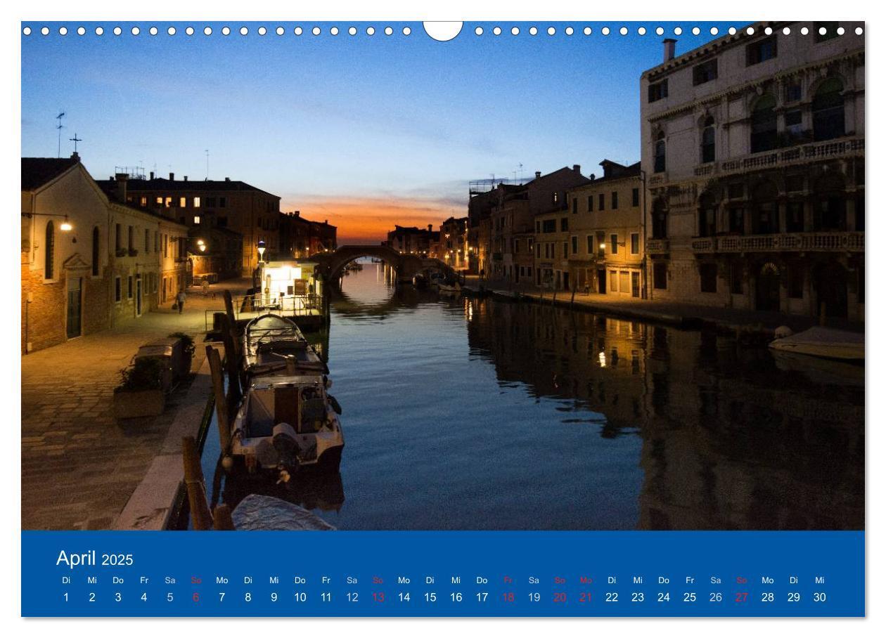 Bild: 9783435663903 | Mein lautloses Venedig (Wandkalender 2025 DIN A3 quer), CALVENDO...