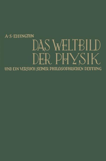 Cover: 9783322981653 | Das Weltbild der Physik und ein Versuch seiner philosophischen Deutung