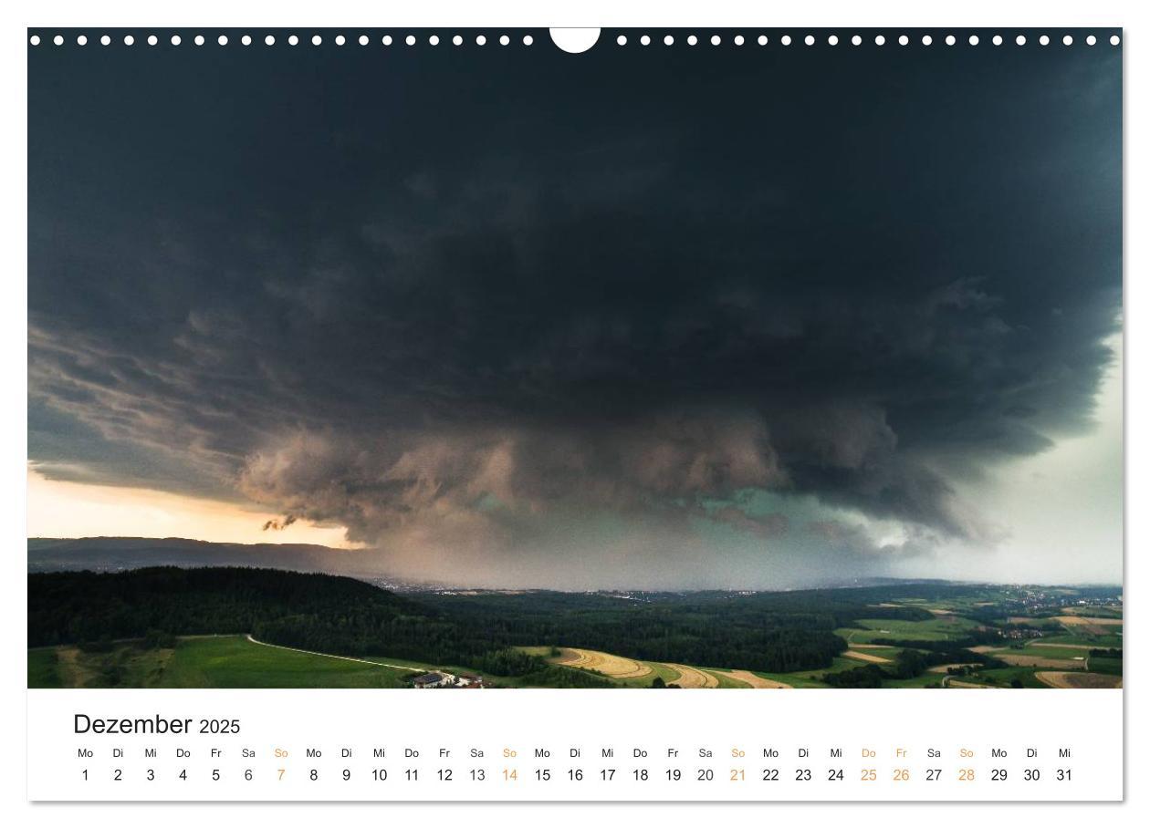 Bild: 9783435774999 | Faszination Gewitter (Wandkalender 2025 DIN A3 quer), CALVENDO...