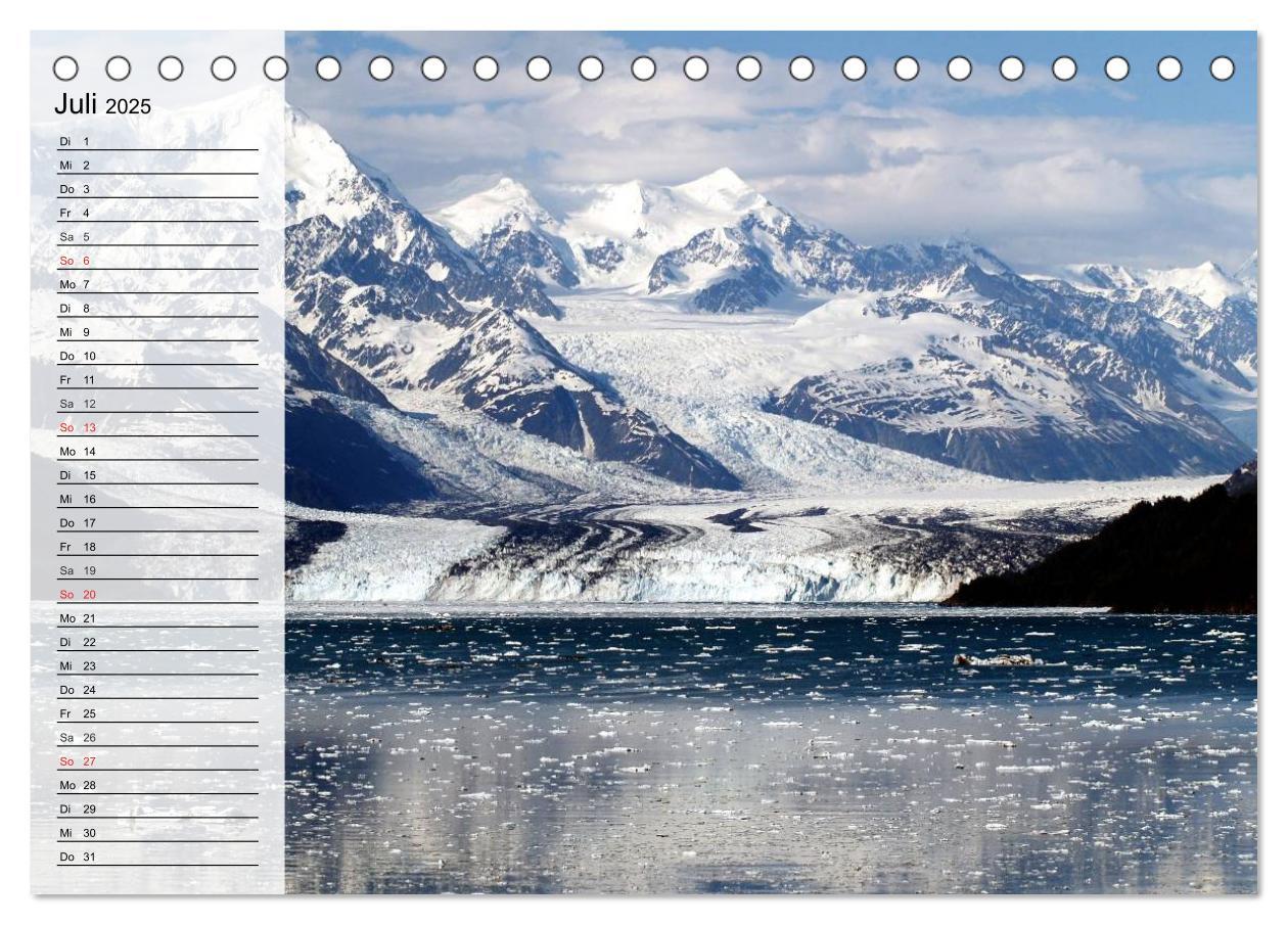 Bild: 9783435522293 | Alaska - Weites Land (Tischkalender 2025 DIN A5 quer), CALVENDO...