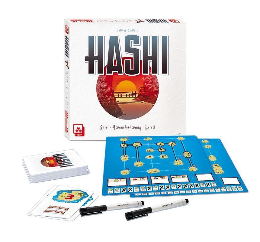 Bild: 4012426882333 | HASHI | Jeffrey D. Allers | Spiel | Brettspiel | 4106 | Deutsch | 2021