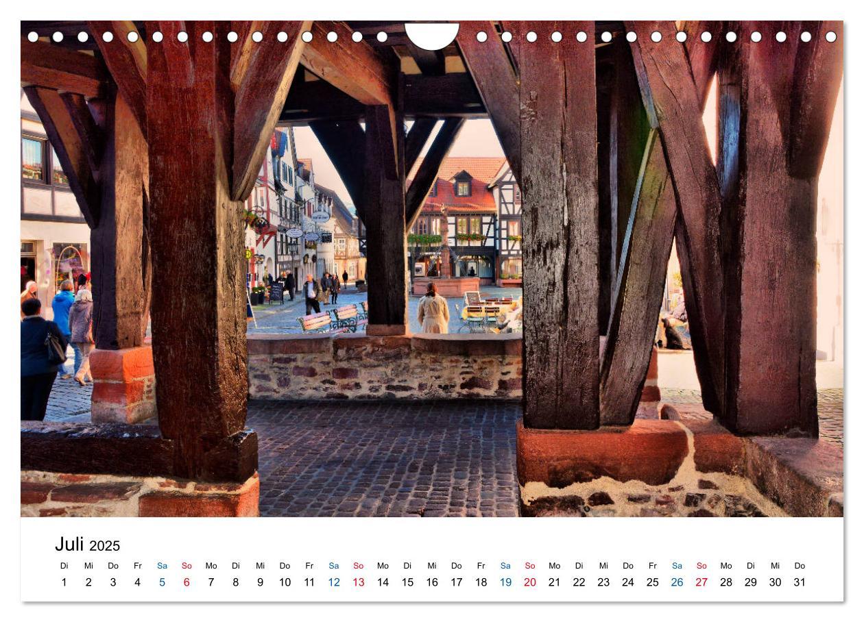 Bild: 9783435380084 | Michelstadt - Fachwerkromantik im Odenwald (Wandkalender 2025 DIN...