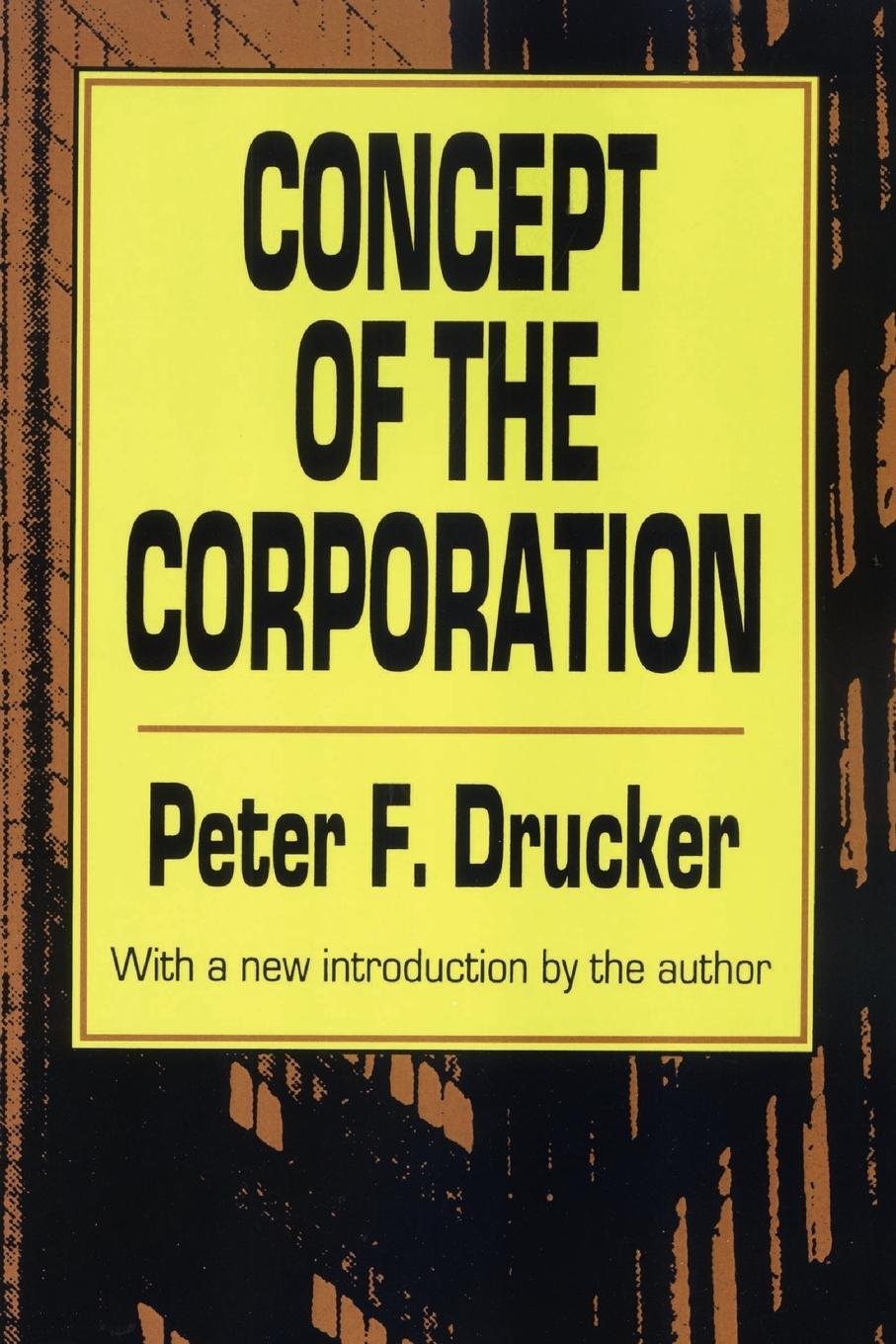 Cover: 9781560006251 | Concept of the Corporation | Peter Drucker | Taschenbuch | Paperback