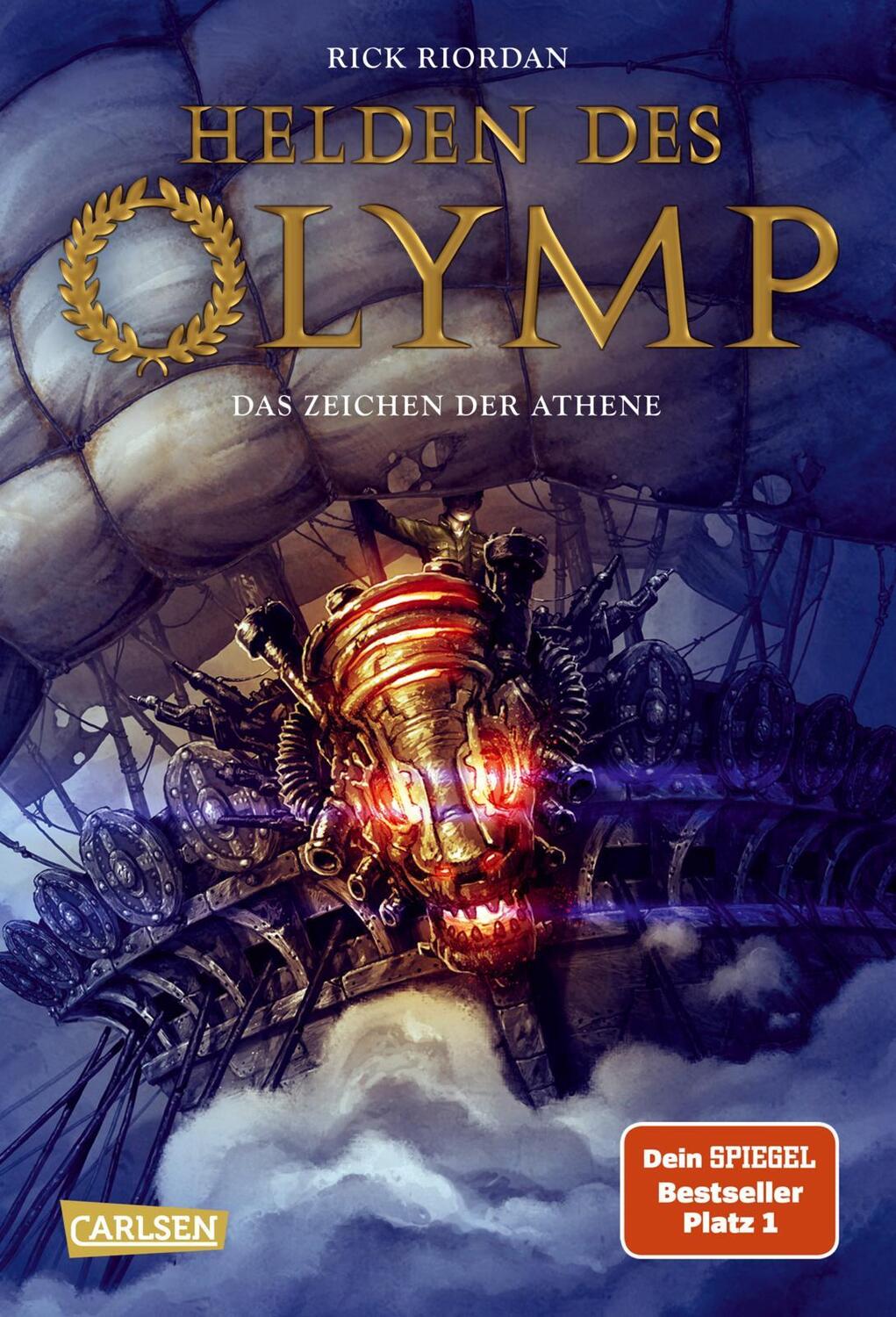 Cover: 9783551556035 | Helden des Olymp 03: Das Zeichen der Athene | Rick Riordan | Buch