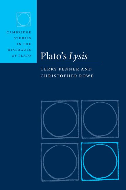 Cover: 9780521103190 | Plato's Lysis | Terry Penner (u. a.) | Taschenbuch | Englisch | 2008