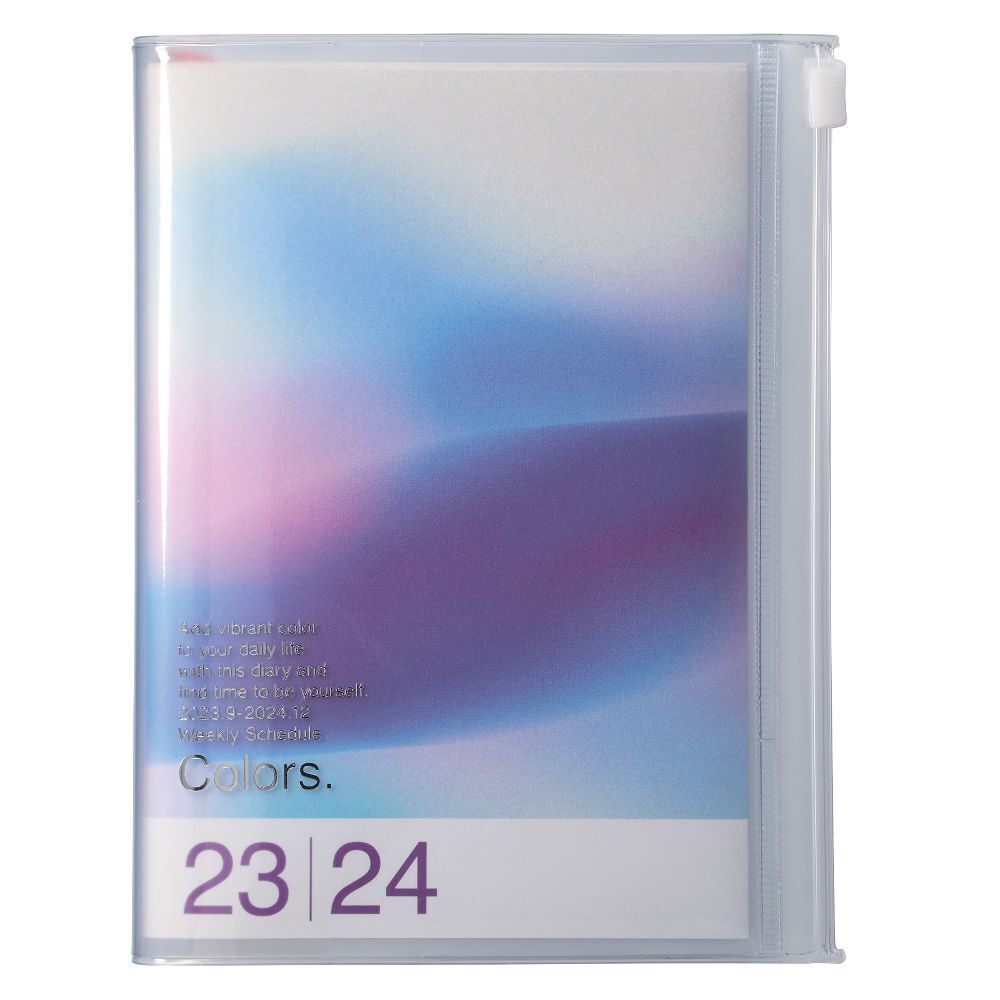 Cover: 4550045107005 | MARK'S 2023/2024 Taschenkalender A6 vertikal, Gradient, Blue | 2024