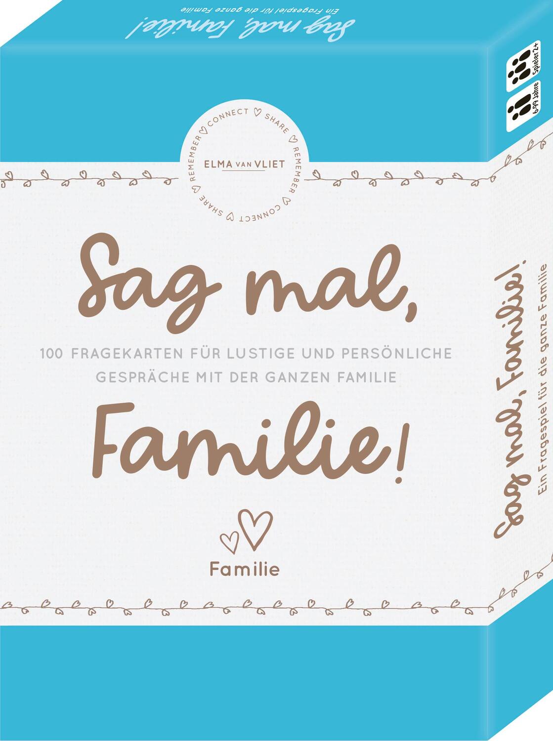 Cover: 4251693901648 | Sag mal, Familie! | Elma Van Vliet | Spiel | Schachtel | 100 S. | 2022