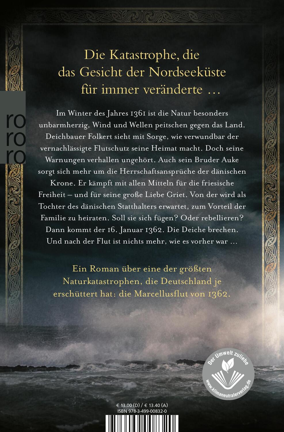 Rückseite: 9783499008320 | Der Zorn der Flut | Hendrik Lambertus | Taschenbuch | Deutsch | 2022