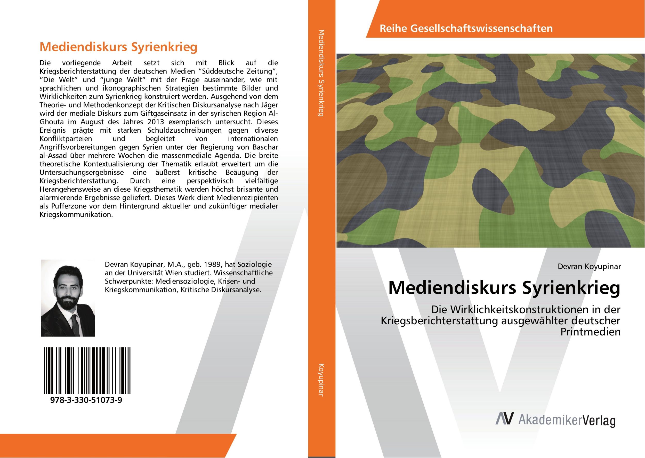 Cover: 9783330510739 | Mediendiskurs Syrienkrieg | Devran Koyupinar | Taschenbuch | Paperback