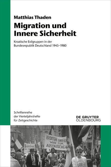 Cover: 9783110774009 | Migration und Innere Sicherheit | Matthias Thaden | Taschenbuch | 2022