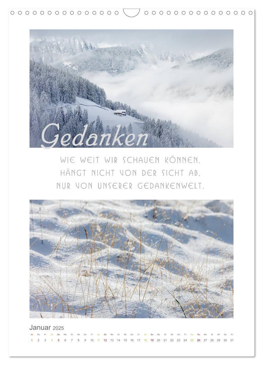 Bild: 9783457028407 | Quellen der Inspiration (Wandkalender 2025 DIN A3 hoch), CALVENDO...