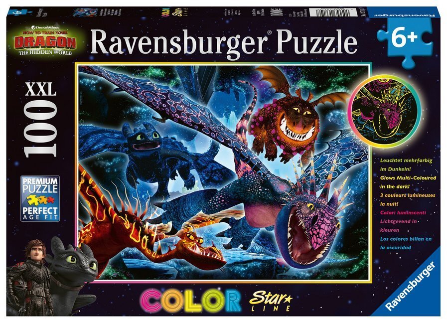 Cover: 4005556137107 | Ravensburger Kinderpuzzle - 13710 Leuchtende Dragons -...