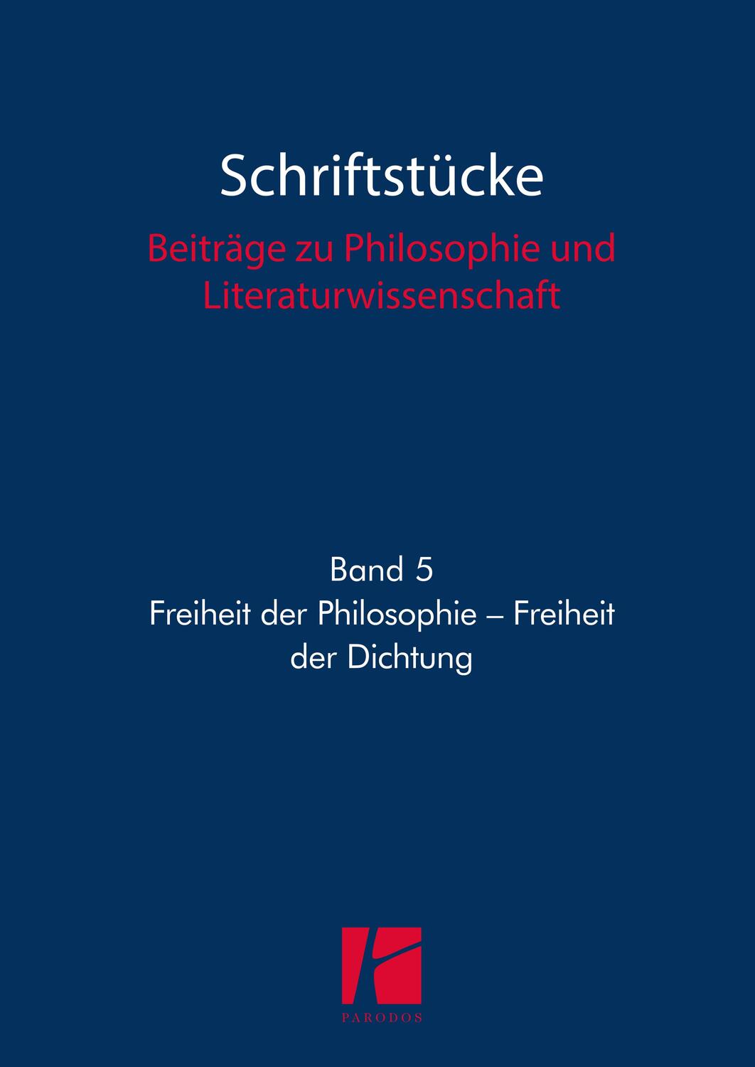 Cover: 9783968240268 | Freiheit der Philosophie - Freiheit der Dichtung | Neecke (u. a.)