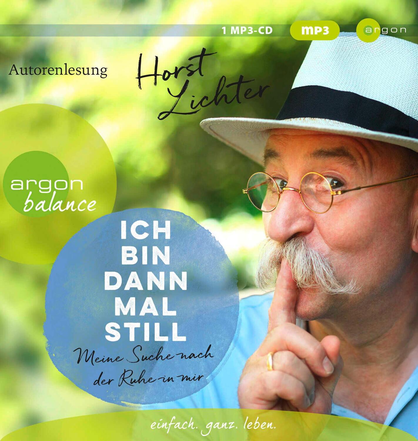 Cover: 9783839882184 | Ich bin dann mal still | Meine Suche nach der Ruhe in mir | Lichter