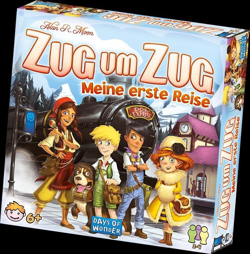 Cover: 824968203279 | Zug um Zug: Meine erste Reise | Kinderspiel | Days of Wonder | Spiel