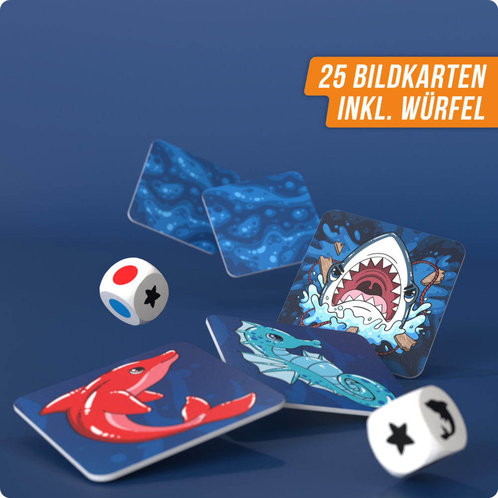 Bild: 4260528095742 | DENKRIESEN - Haifischen - "Ein Spiel mit Biss" | Ein Spiel mit Biss
