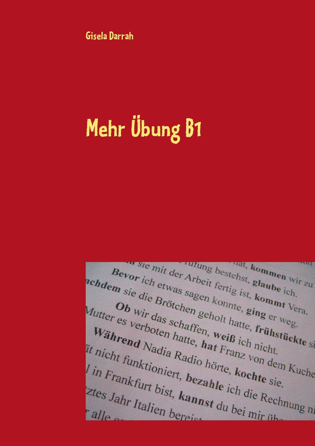 Cover: 9783734763779 | Mehr Übung B1 | Kopiervorlagen zur Grammatik, Deutsch als Fremdsprache