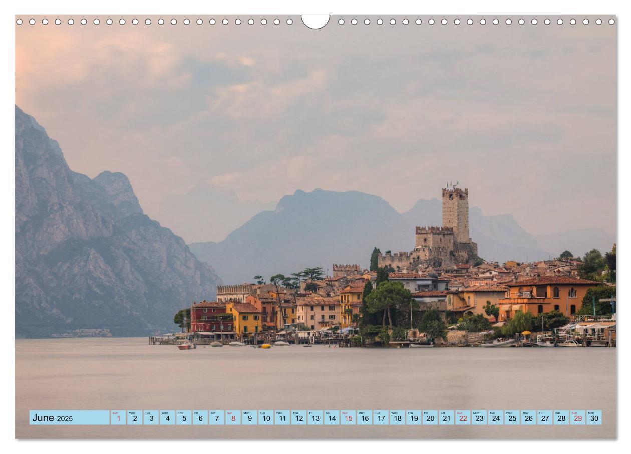 Bild: 9781325944606 | Lake Garda Mediterranean oasis in Northern Italy (Wall Calendar...