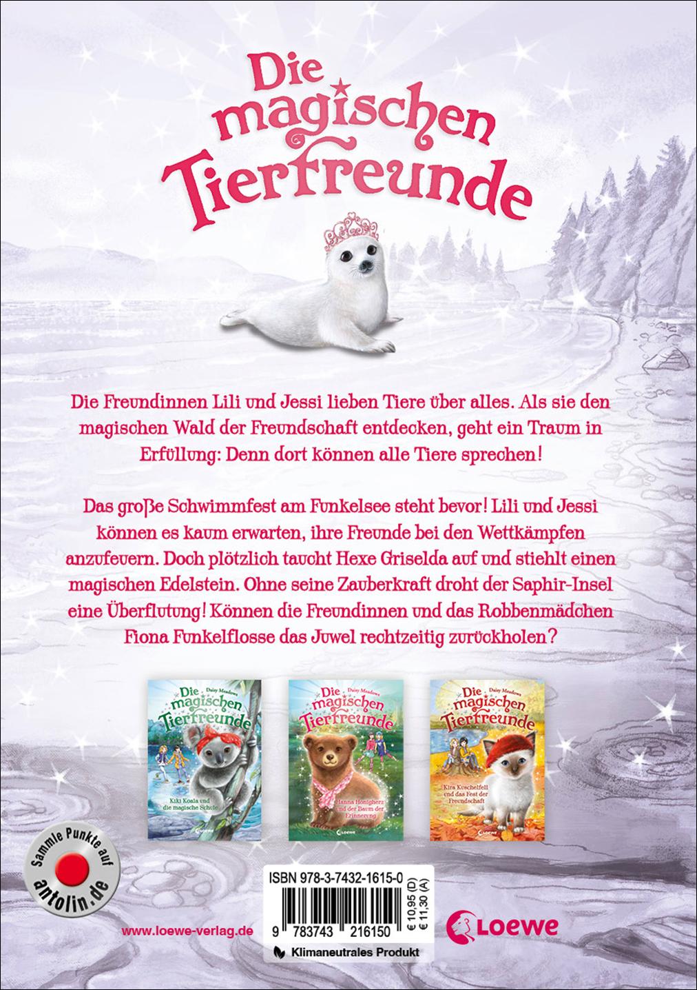 Rückseite: 9783743216150 | Die magischen Tierfreunde (Band 20) - Fiona Funkelflosse und das...