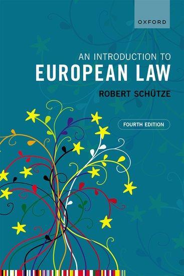 Cover: 9780192885944 | An Introduction to European Law | Robert Schütze | Taschenbuch | 2023