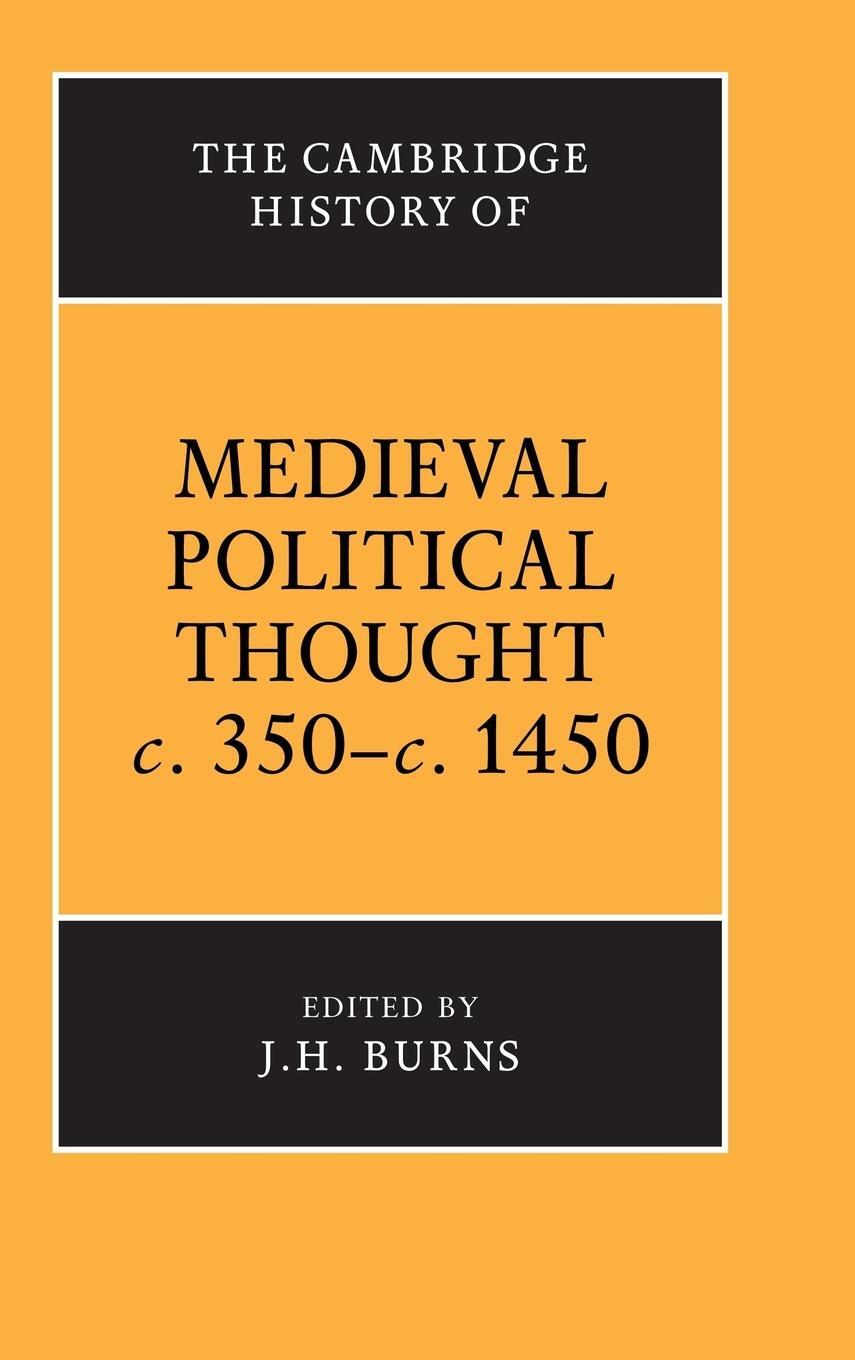 Cover: 9780521243247 | The Cambridge History of Medieval Political Thought C.350 C.1450