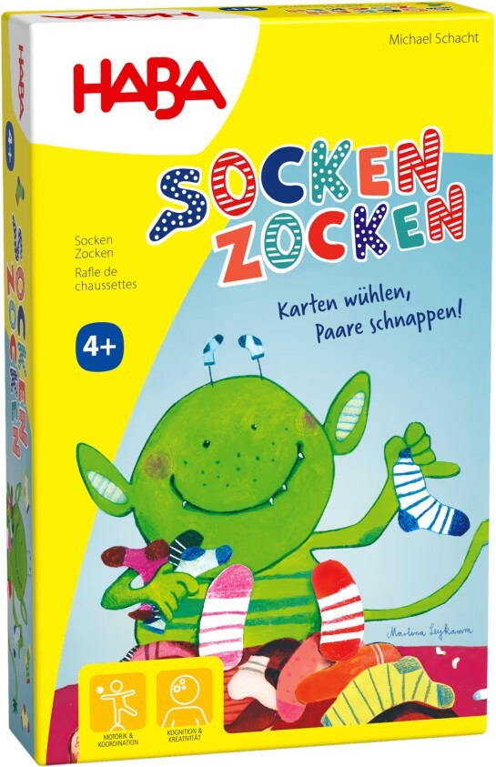 Cover: 4010168264325 | Socken Zocken | Spiel | Deutsch | 2023 | HABA | EAN 4010168264325