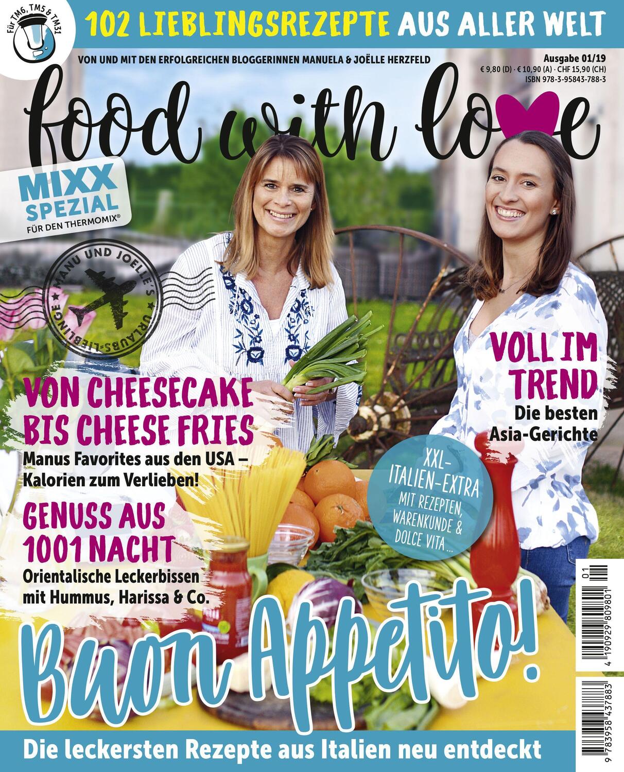 Cover: 9783958437883 | Sonderheft MIXX: food with love | Manuela Herzfeld (u. a.) | Buch