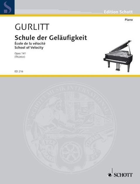 Cover: 9790001153218 | Schule der Geläufigkeit | Cornelius Gurlitt | Broschüre | 26 S. | 2008