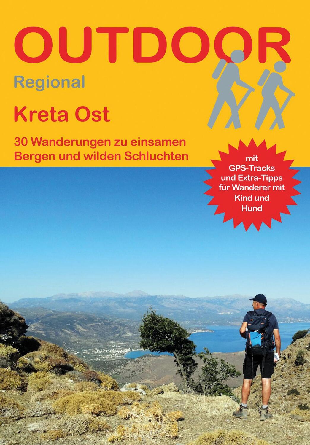 Cover: 9783866866379 | Kreta Ost | 30 Wanderungen zu einsamen Bergen und wilden Schluchten