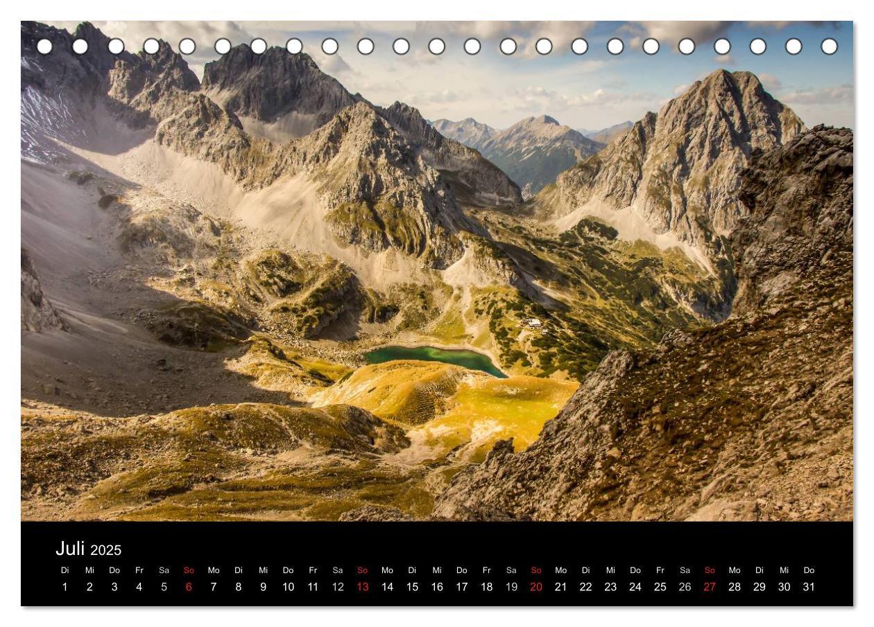 Bild: 9783435695737 | Bergpixel "Höhenrausch und Leidenschaft" (Tischkalender 2025 DIN A5...