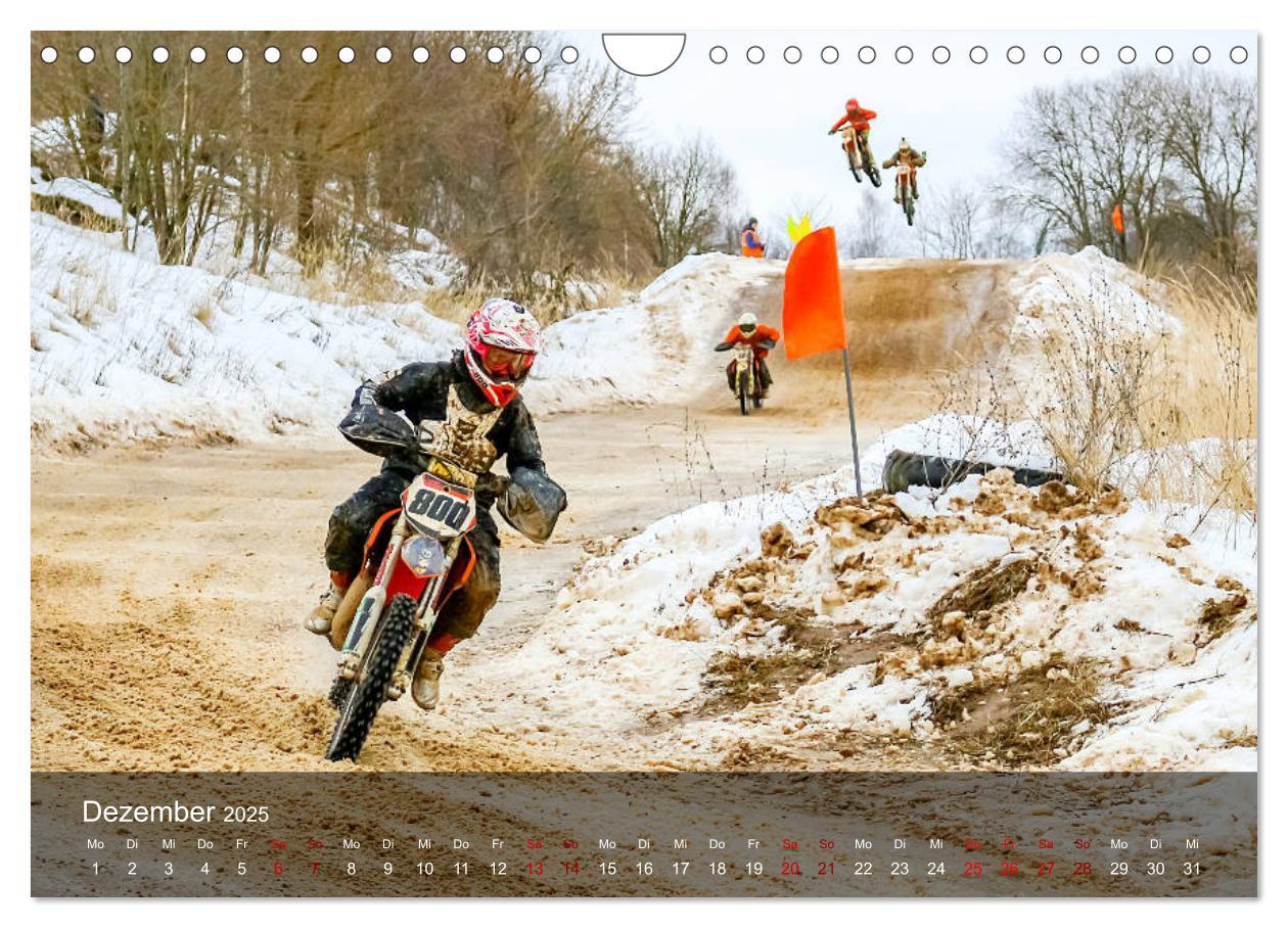 Bild: 9783435328772 | Motocross - Adrenalin pur (Wandkalender 2025 DIN A4 quer), CALVENDO...