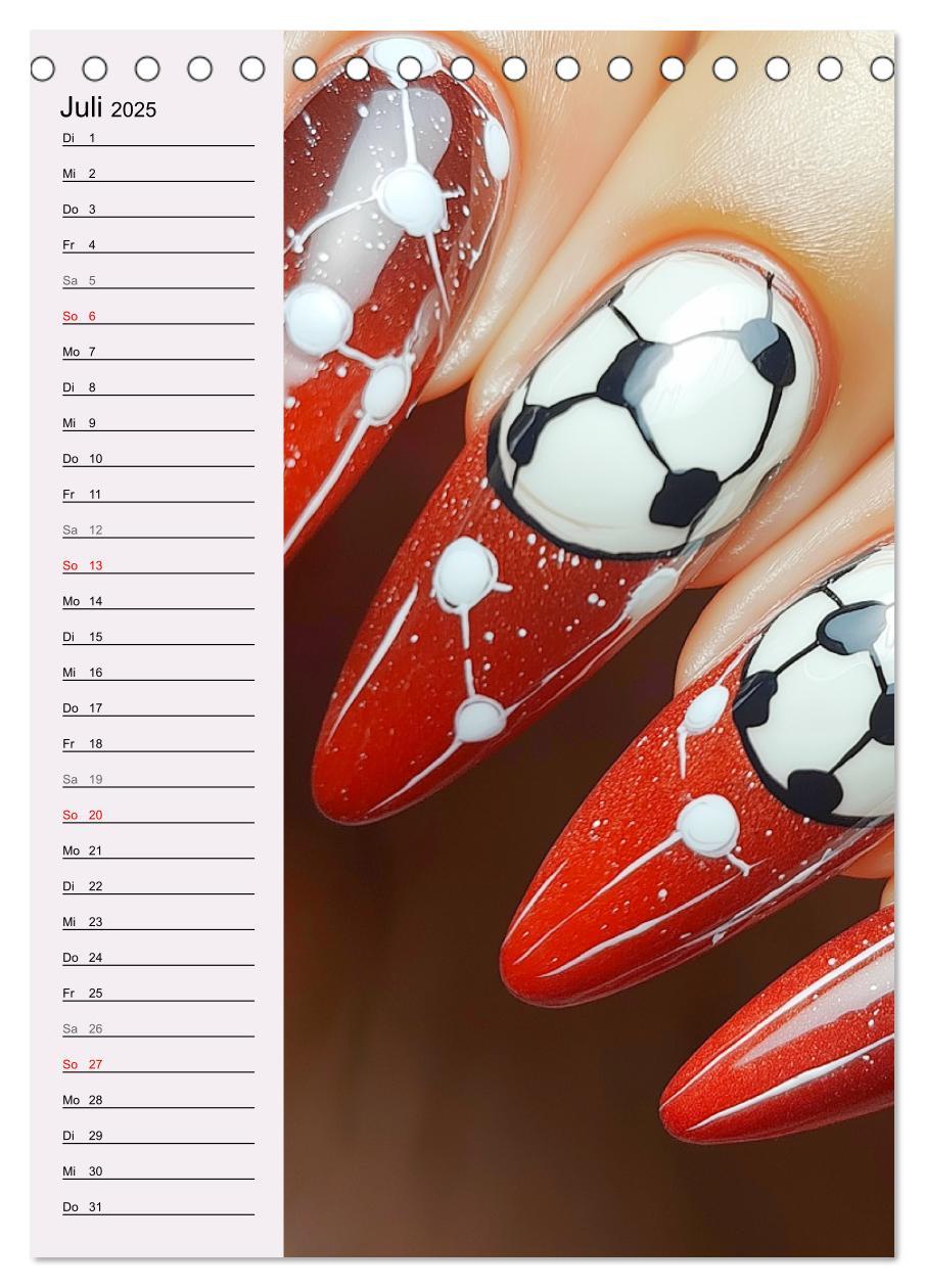 Bild: 9783457206041 | Nageldesign. Außergewöhnliche Fingernägel (Tischkalender 2025 DIN...