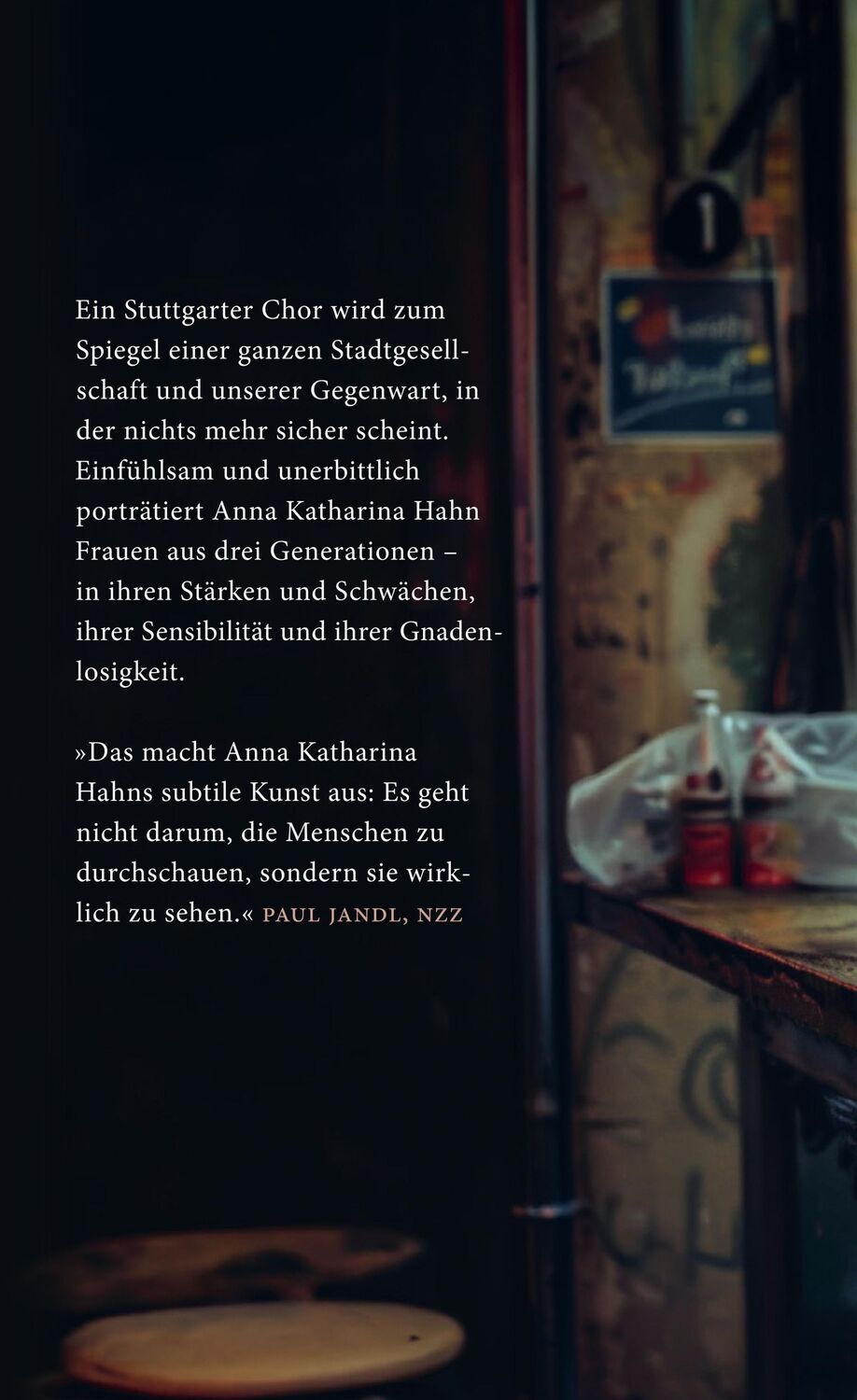 Rückseite: 9783518431603 | Der Chor | Roman Das neue Buch der preisgekrönten Bestsellerautorin