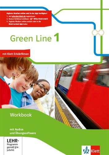 Cover: 9783128342184 | Green Line 1 | Workbook mit Audios und Übungssoftware Klasse 5 | 2014