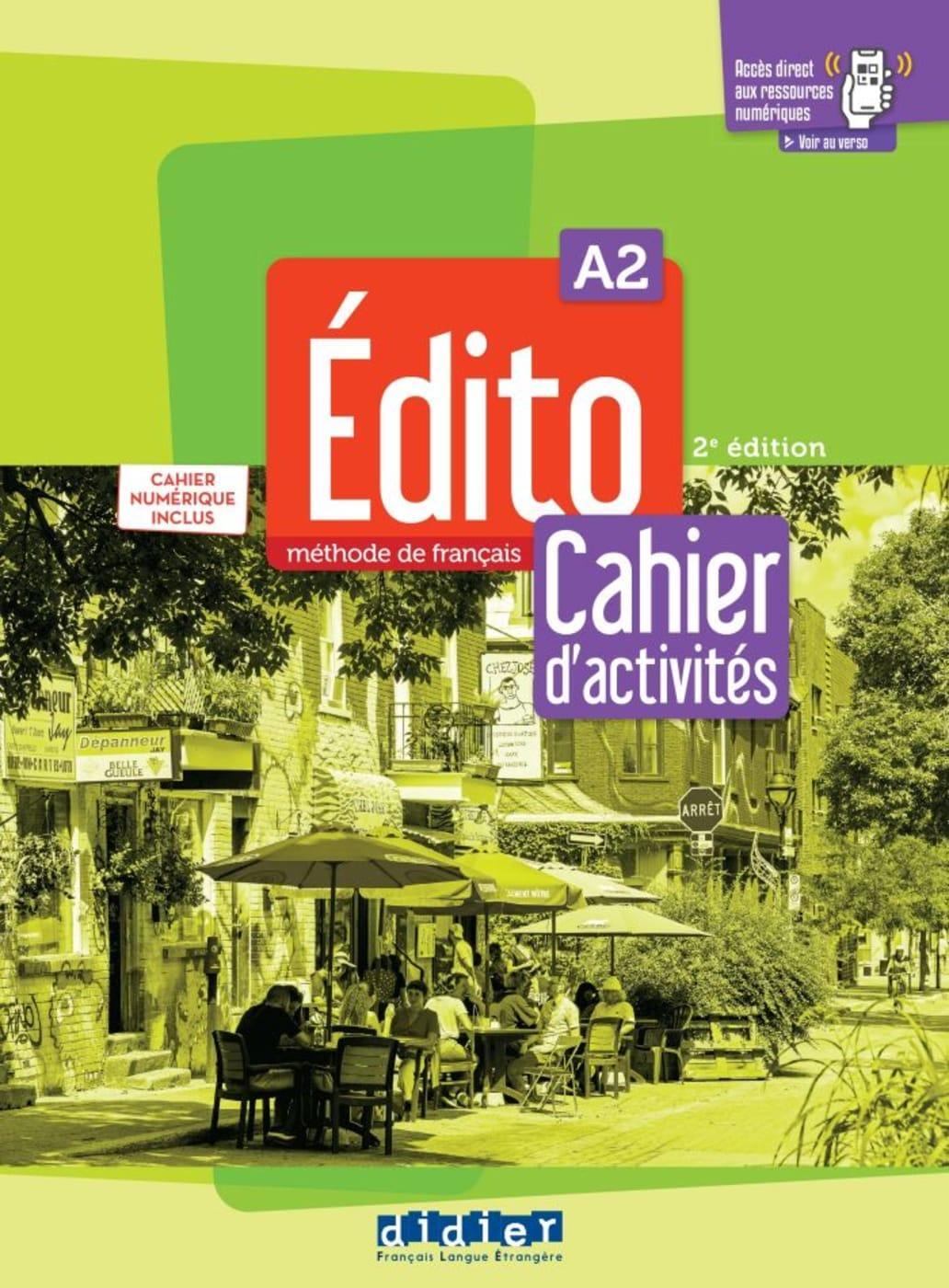 Cover: 9783125297494 | Édito A2, 2e édition. Cahier d'activités + code numérique | Buch