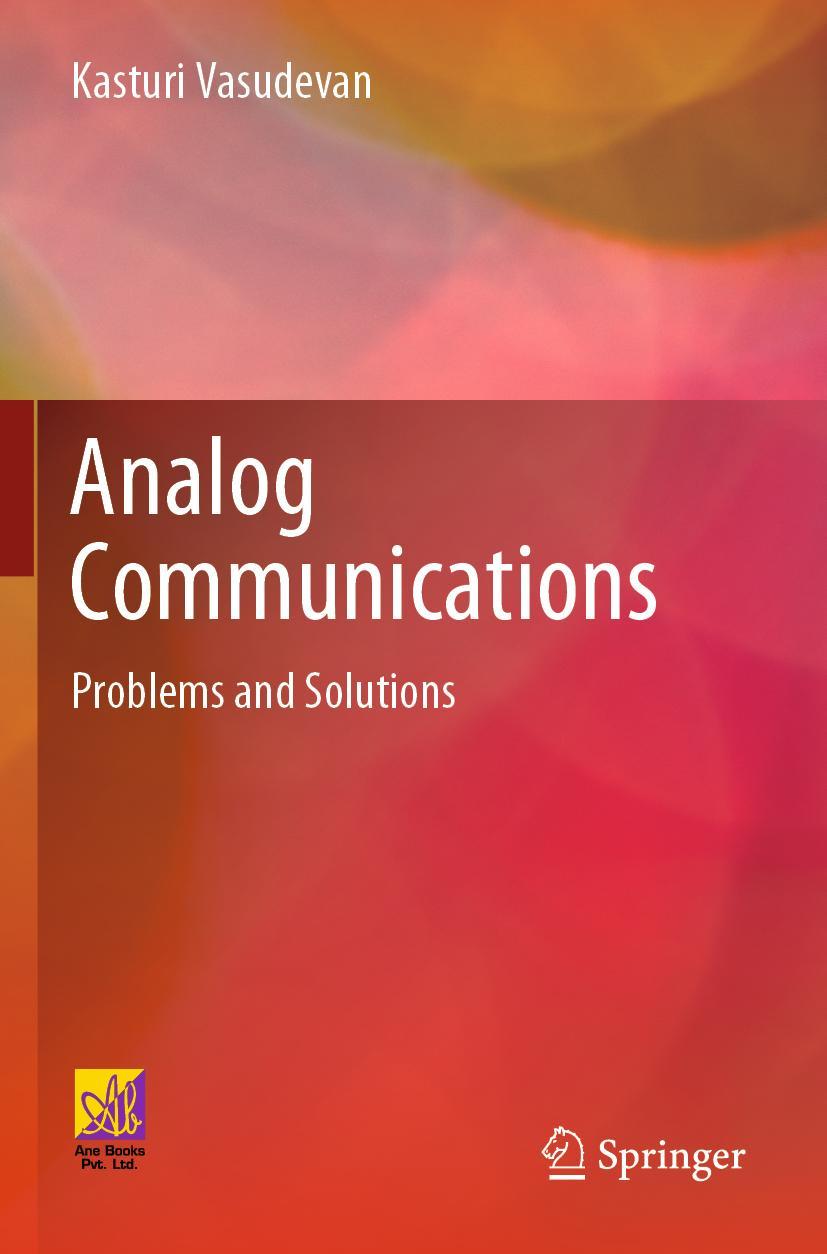 Cover: 9783030503390 | Analog Communications | Problems and Solutions | Kasturi Vasudevan