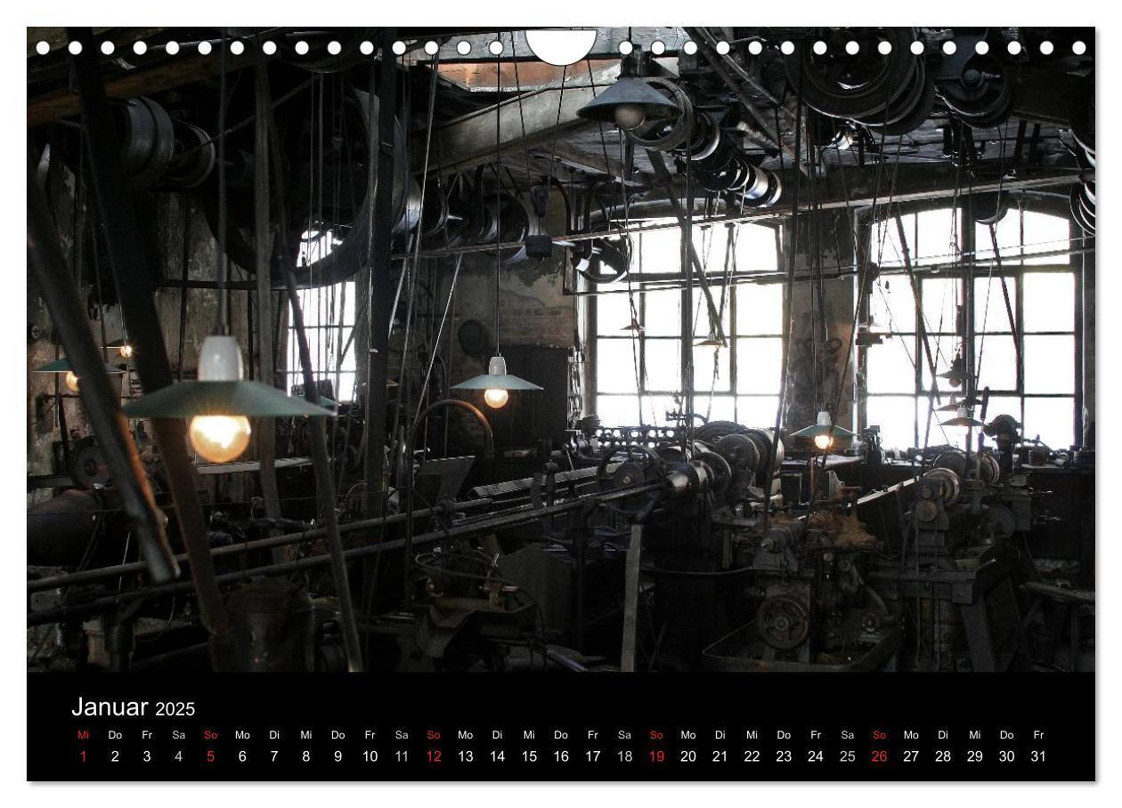 Bild: 9783435834501 | Industriekultur, Schraubenfabrik Zehner, Saalfeld (Wandkalender...