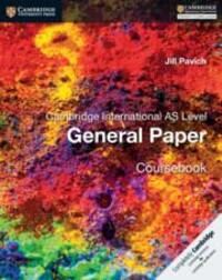 Cover: 9781316500705 | Cambridge International AS Level English General Paper Coursebook