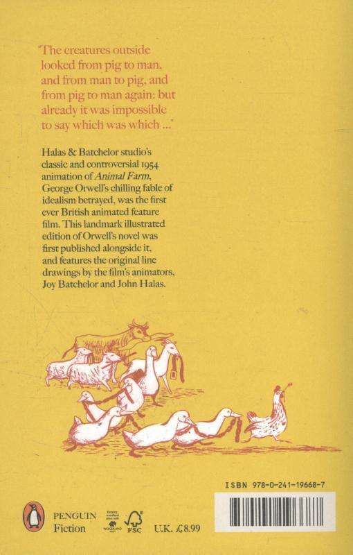 Rückseite: 9780241196687 | Animal Farm. The Illustrated Edition | George Orwell | Taschenbuch