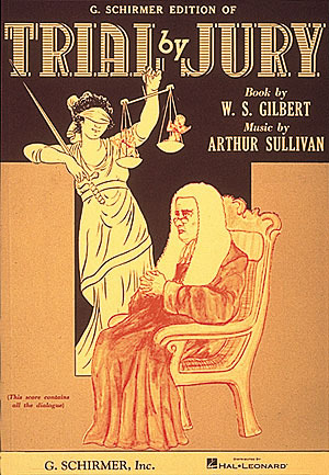 Cover: 73999375909 | Trial by Jury | Arthur Sullivan_William Schwenck Gilbert | Vocal Score