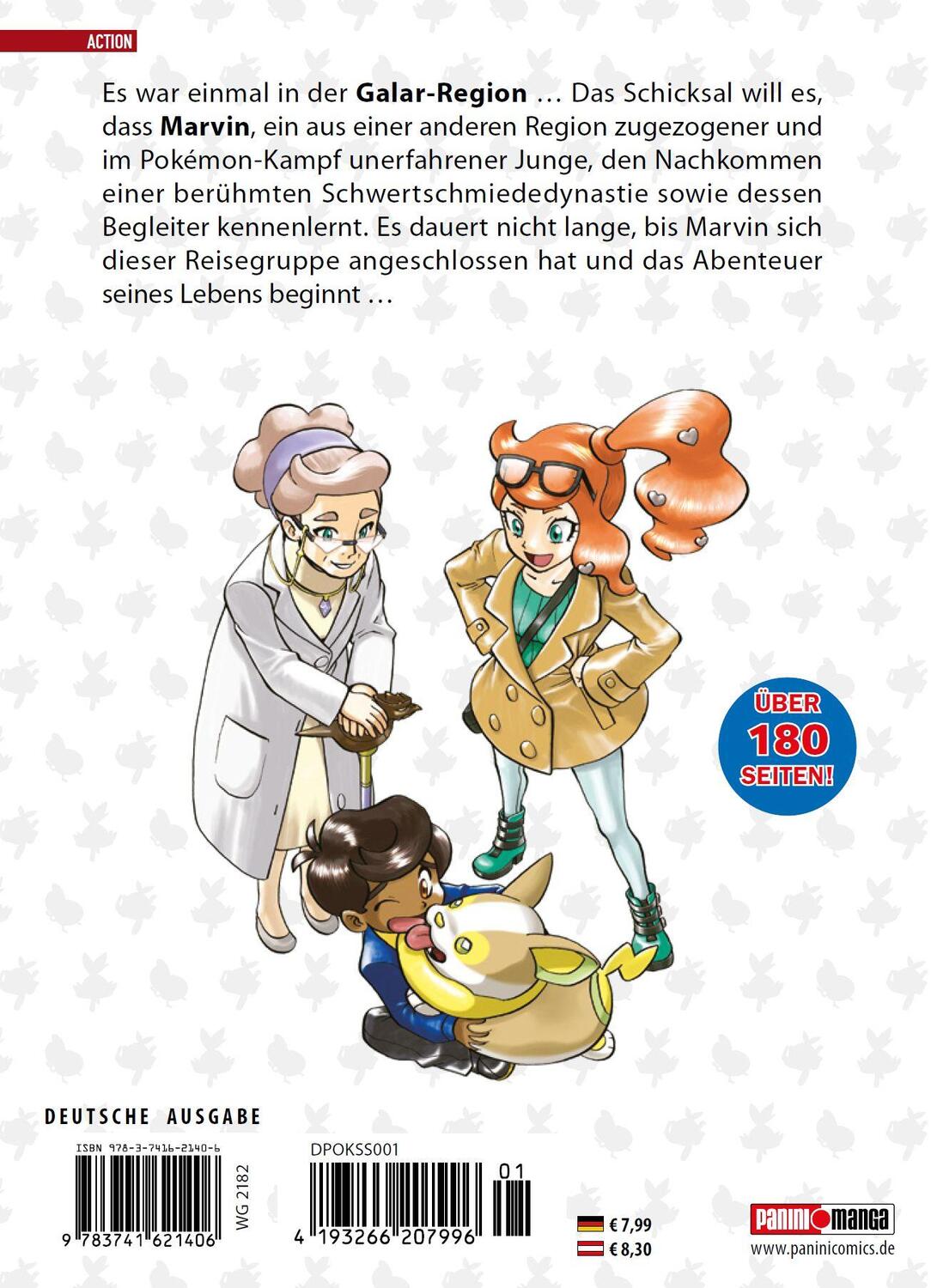 Rückseite: 9783741621406 | Pokémon - Schwert und Schild 01 | Bd. 1 | Hidenori Kusaka (u. a.)
