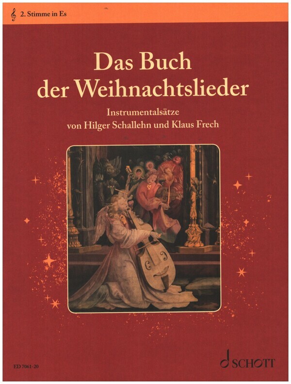 Cover: 9790001074216 | Das Buch der Weihnachtslieder | Einzelstimme | 1984 | Schott Music