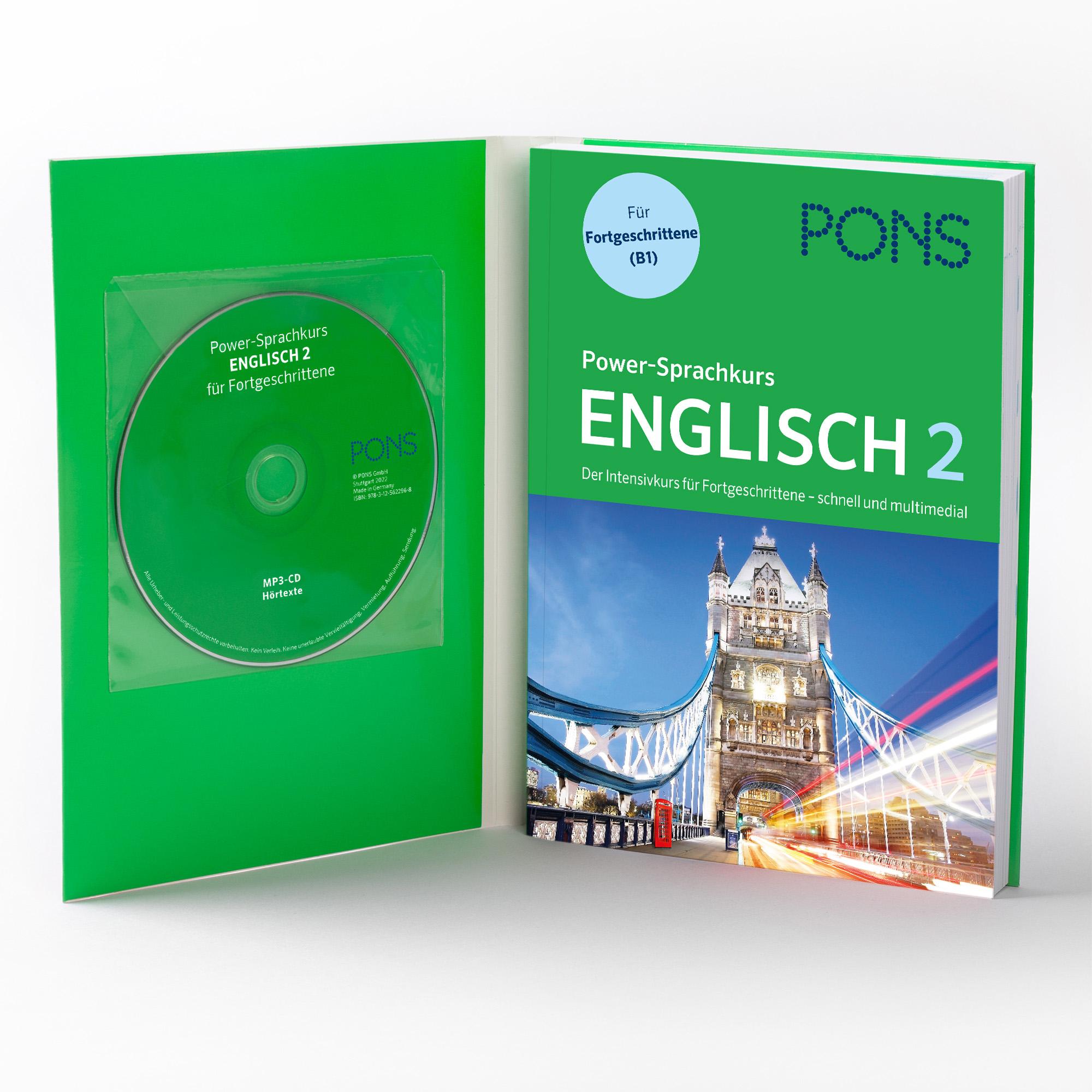 Bild: 9783125622968 | PONS Power-Sprachkurs Englisch 2 | Taschenbuch | PONS Power-Sprachkurs