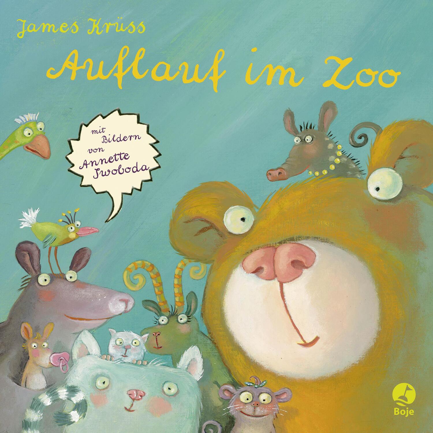 Cover: 9783414822079 | Auflauf im Zoo | James Krüss | Buch | Krüss | 32 S. | Deutsch | 2015