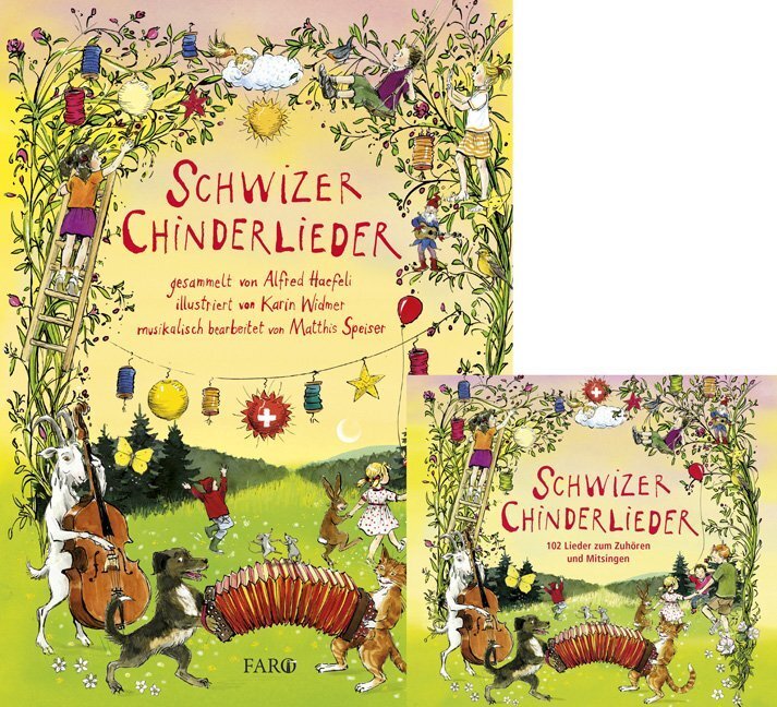Cover: 9783037810446 | Schwizer Chinderlieder, m. Audio-CD | Alfred Haefeli (u. a.) | Buch