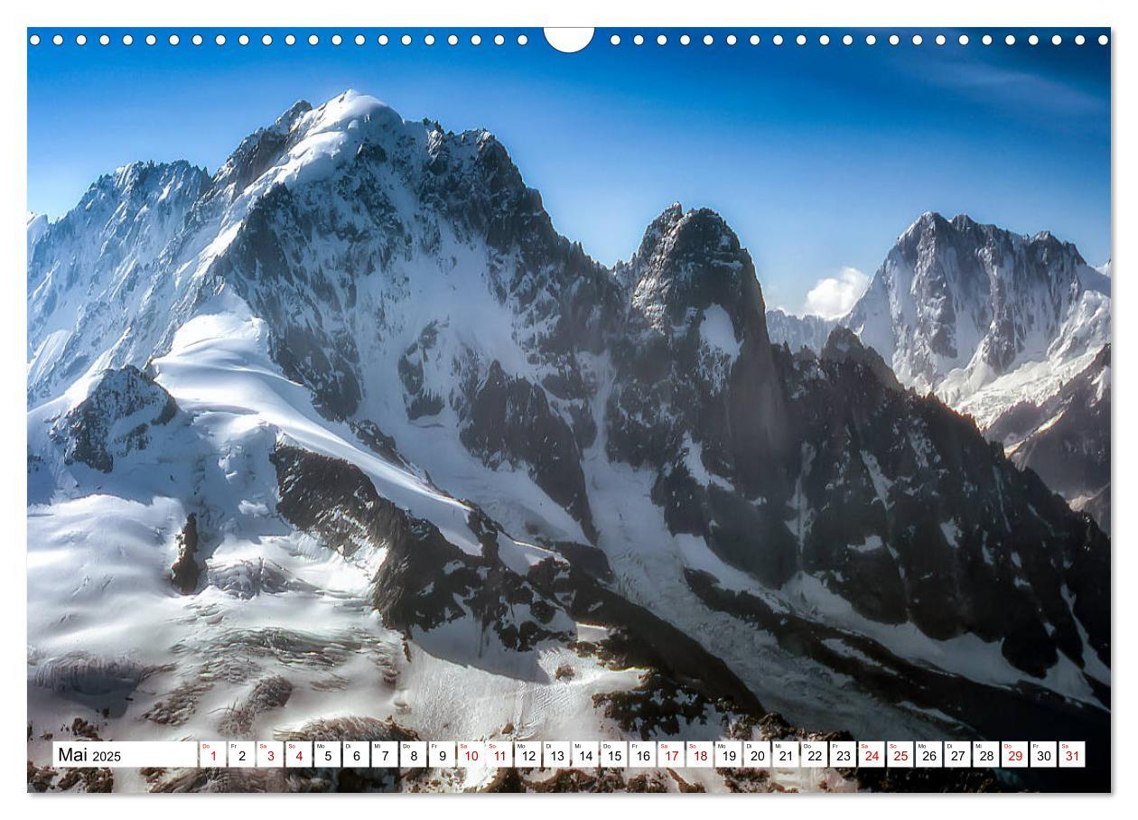 Bild: 9783435104598 | Mont-Blanc - Das Dach Europas (Wandkalender 2025 DIN A3 quer),...