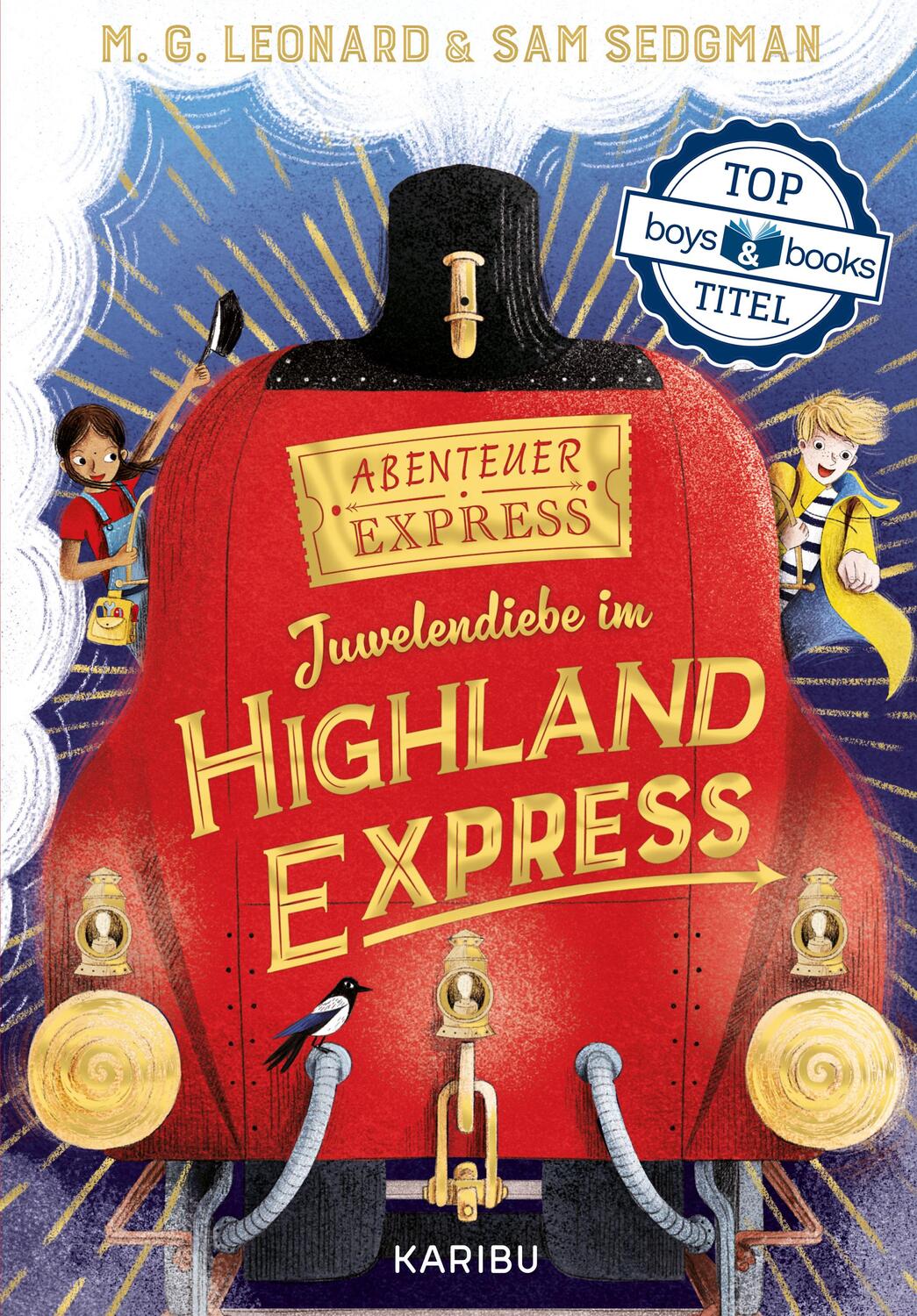 Cover: 9783961293896 | Abenteuer-Express (Band 1) - Juwelendiebe im Highland Express | Buch