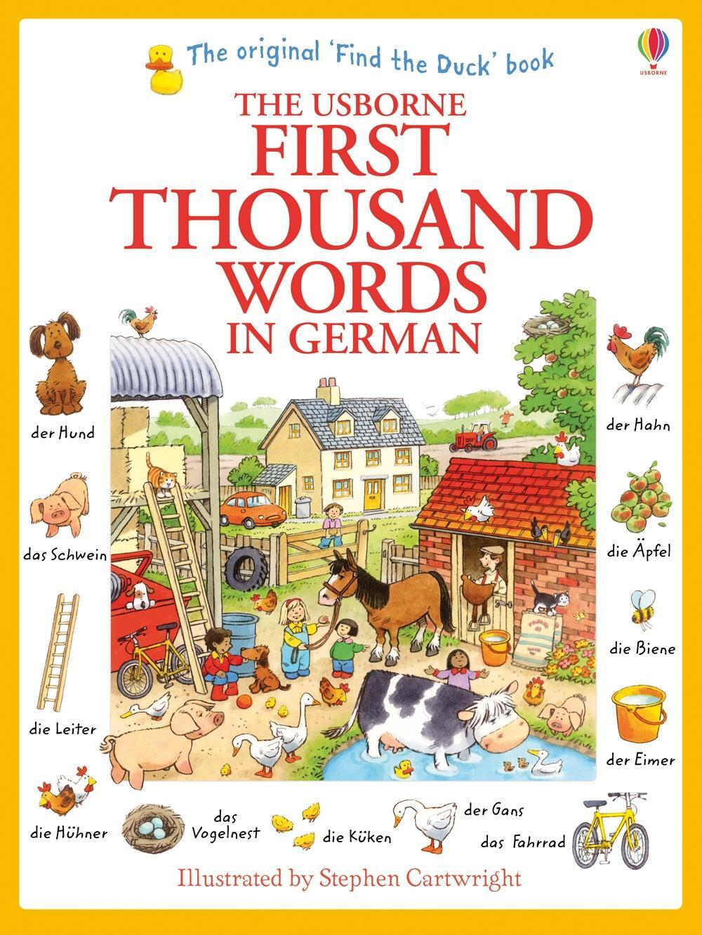 Cover: 9781409583035 | First Thousand Words in German | Heather Amery | Taschenbuch | 64 S.
