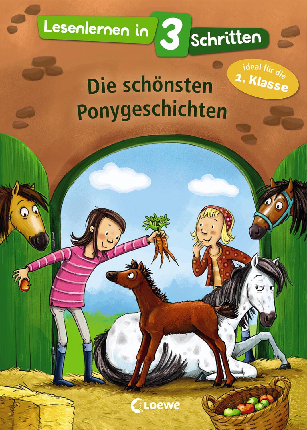 Cover: 9783785588659 | Lesenlernen in 3 Schritten - Die schönsten Ponygeschichten | Buch