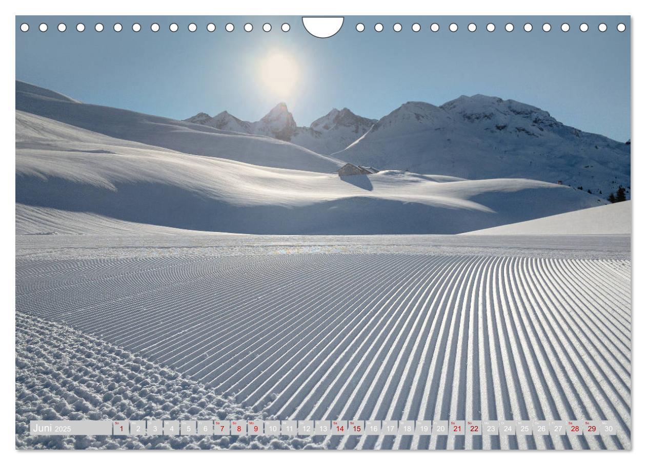 Bild: 9783435233229 | Arlberg - magic of winter (Wandkalender 2025 DIN A4 quer), CALVENDO...